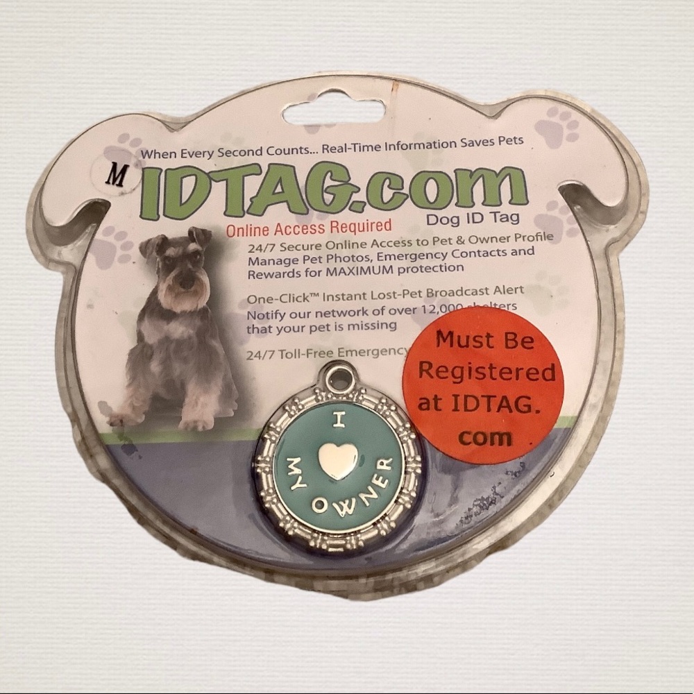 ID TAG ~ dog ~ NEW